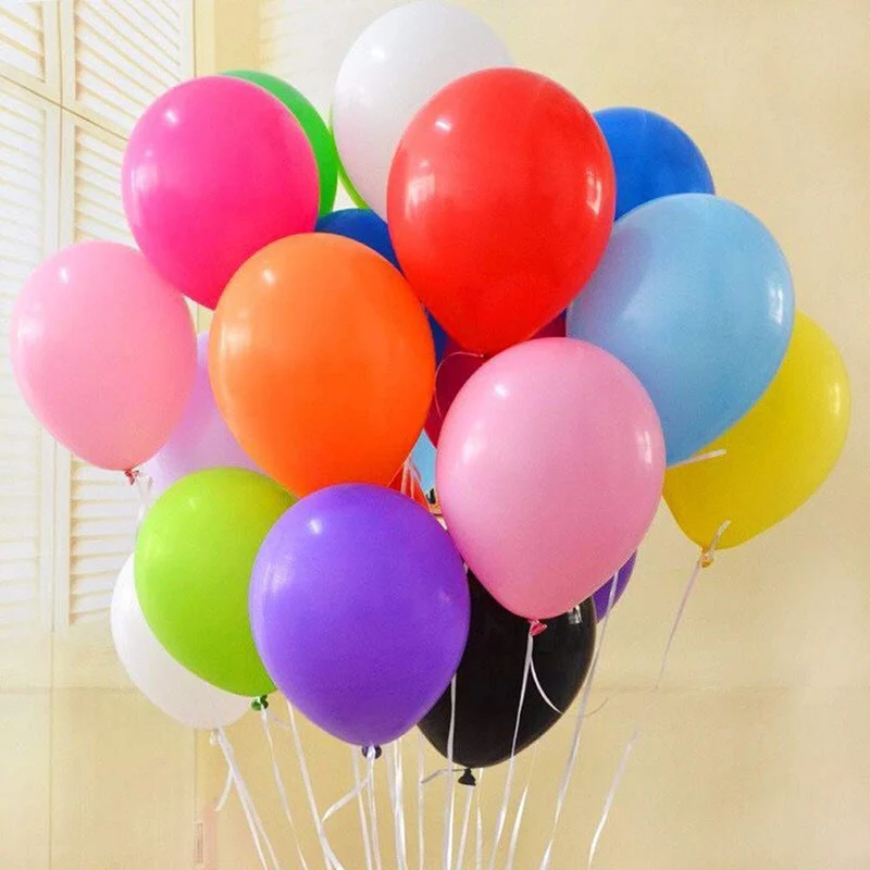 10 hazbeteko latex globoa