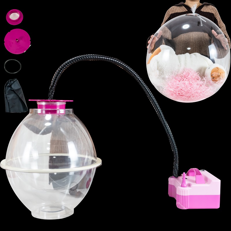 Nola egin Bouncy Globoak Globo betetzeko makina erabiliz?