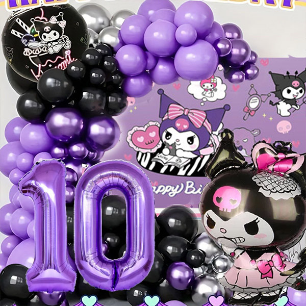 Cartoon Kuromi Globo Kit