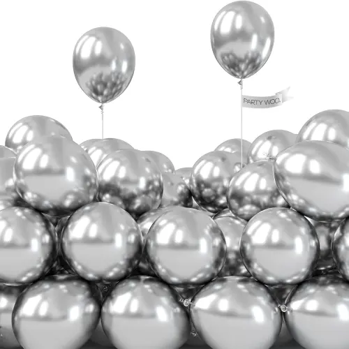 Chrome zilarrezko globoak