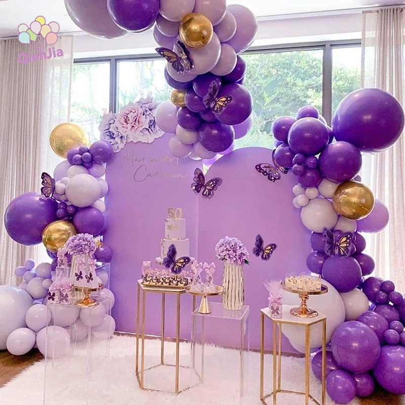 Pertsonalizatutako Baby Shower globoen arku dekorazioa