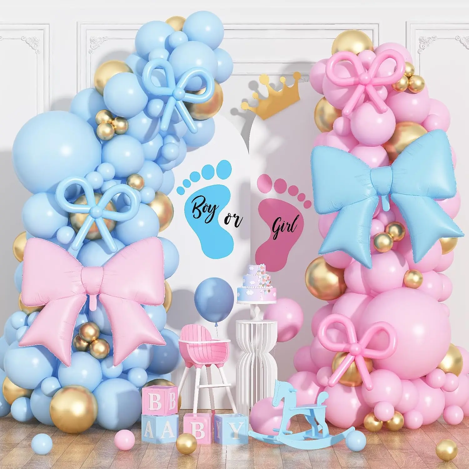 Generoa Agerrarazteko Globo Garland Kits