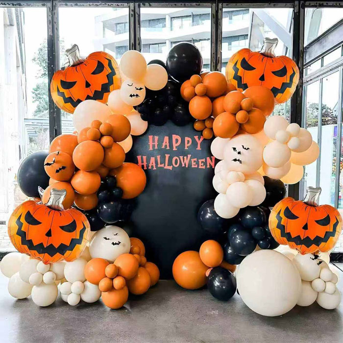 Halloween Globo Garland Arch Kit