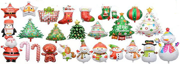 Christmas foil balloon 