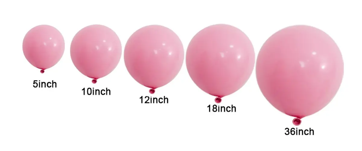 5-36 inch pink macaroon balloons 5-36 inch pink macaroon balloons