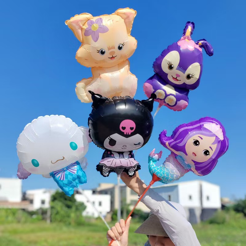 paperezko mini globoak makiletan