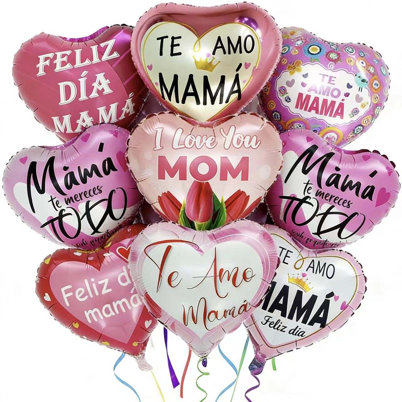 Amaren Eguneko paperezko globoak