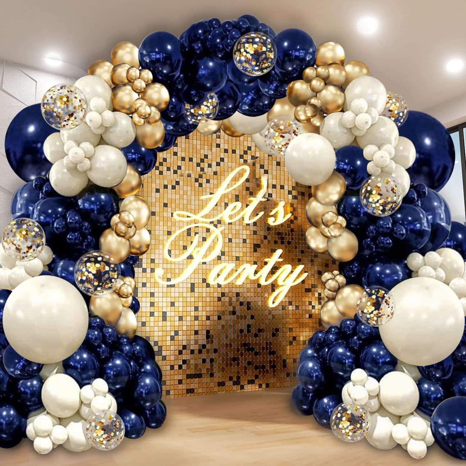 Urrezko Urrezko Puxika Garland Arch Kit